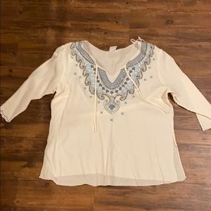 White Beach Jewel Top